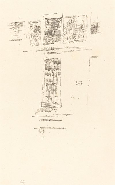 Hotel Colbert, Windows by James Abbott McNeill Whistler