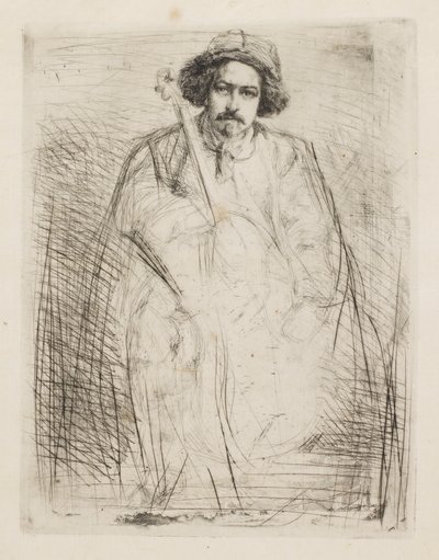 J. Becquet, Sculptor by James Abbott McNeill Whistler