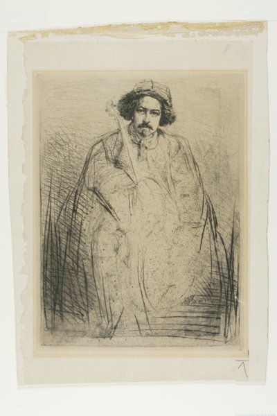 J. Becquet, Sculptor by James Abbott McNeill Whistler