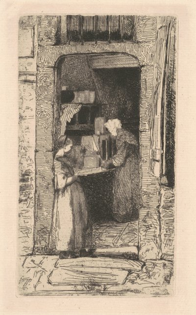 The Mustard Seller by James Abbott McNeill Whistler