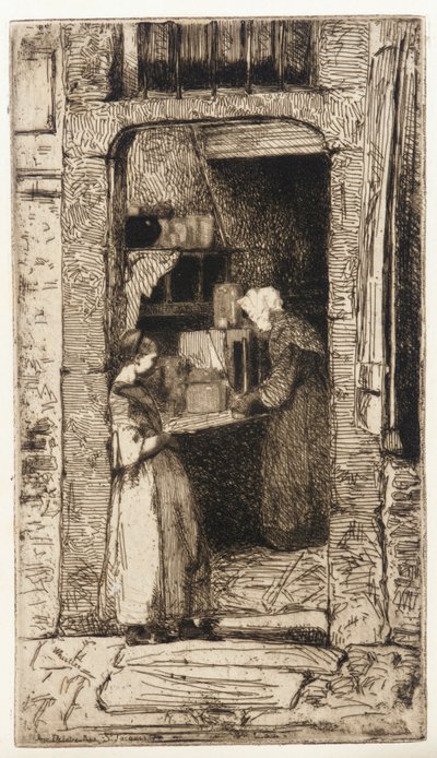 The Mustard Seller by James Abbott McNeill Whistler