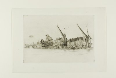 Lindsey Houses by James Abbott McNeill Whistler