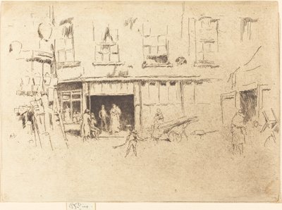 Little Court by James Abbott McNeill Whistler