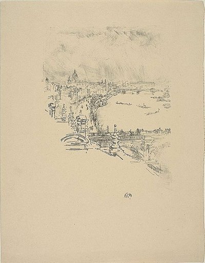 Little London by James Abbott McNeill Whistler