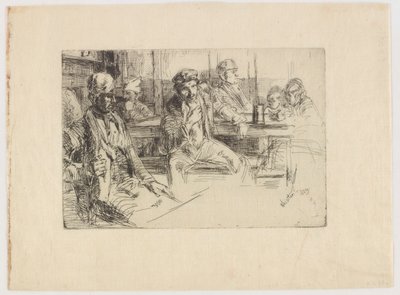 Longshore Men by James Abbott McNeill Whistler