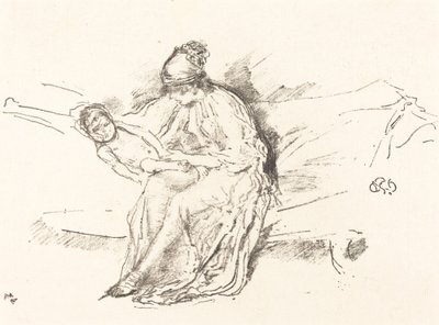 Mother and Child, No. 4 by James Abbott McNeill Whistler
