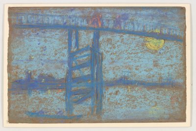 Nocturne: Battersea Bridge by James Abbott McNeill Whistler