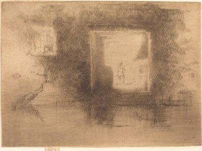 Nocturne: Furnace by James Abbott McNeill Whistler