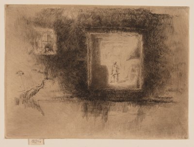 Nocturne: Furnace by James Abbott McNeill Whistler