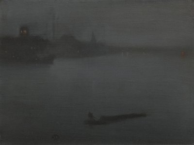 Nocturne in Blue and Silver by James Abbott McNeill Whistler