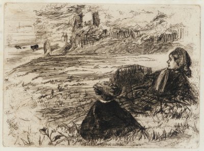 Nursemaid and Child by James Abbott McNeill Whistler