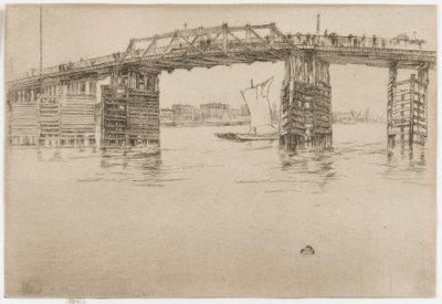 Old Battersea Bridge by James Abbott McNeill Whistler