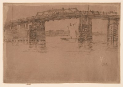 Old Battersea Bridge by James Abbott McNeill Whistler