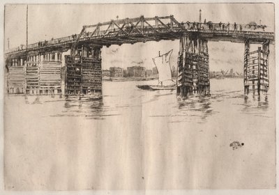 Old Battersea Bridge by James McNeill Whistler