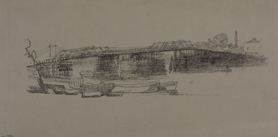 Old Battersea Bridge, No. 2 by James Abbott McNeill Whistler