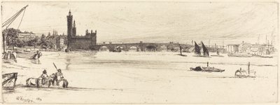 Old Westminster Bridge by James Abbott McNeill Whistler