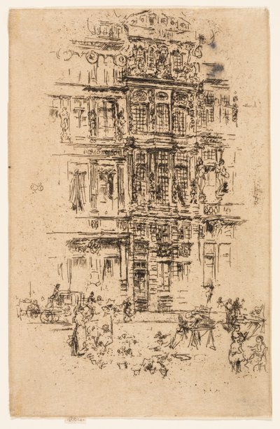 Palaces, Brussels by James Abbott McNeill Whistler