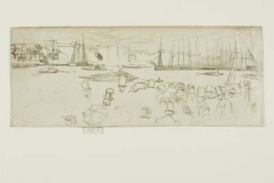 Penny Passengers, Limehouse by James Abbott McNeill Whistler