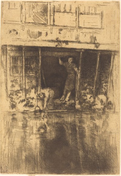 Pierrot by James Abbott McNeill Whistler