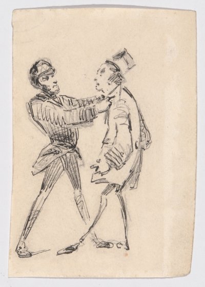 Policeman and Citizen by James Abbott McNeill Whistler
