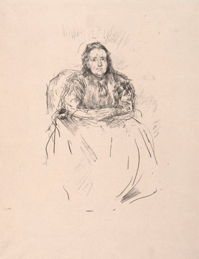 Portrait Study - Mrs. Phillip by James McNeill Whistler