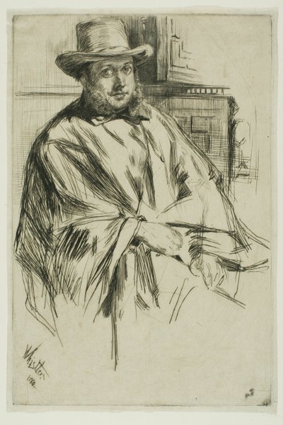 Portrait of a Man by James Abbott McNeill Whistler