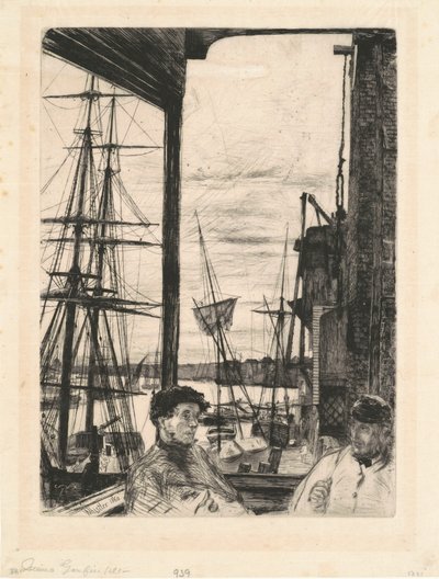 Rotherhithe by James Abbott McNeill Whistler