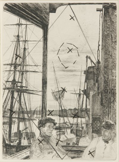 Rotherhithe by James Abbott McNeill Whistler