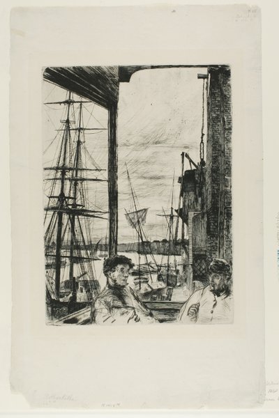 Rotherhithe by James Abbott McNeill Whistler