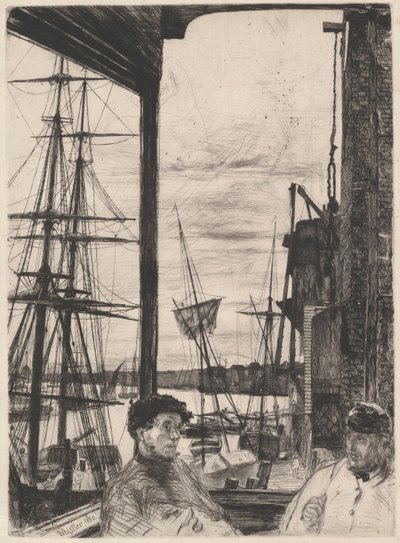 Rotherhithe K. 66 III by James Abbott McNeill Whistler