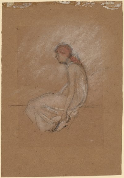 Seated Woman with Red Hair by James Abbott McNeill Whistler
