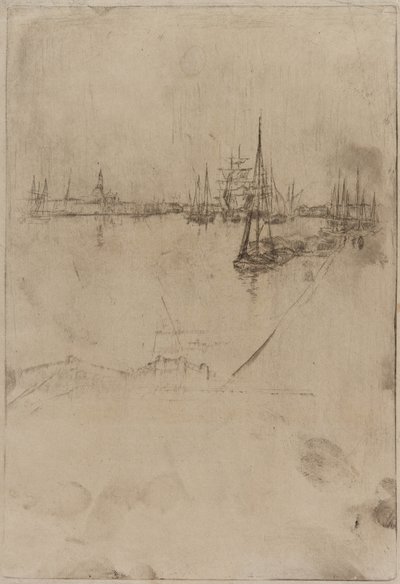 Shipping, Venice by James Abbott McNeill Whistler