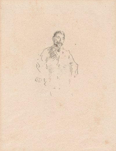 Stephane Mallarmé, No. 2 by James Abbott McNeill Whistler