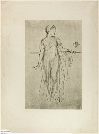 Study by James Abbott McNeill Whistler