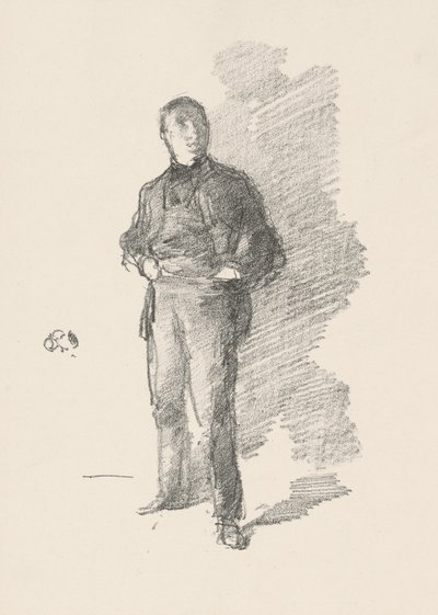 Study No. 1: Mr. Thomas Way by James Abbott McNeill Whistler