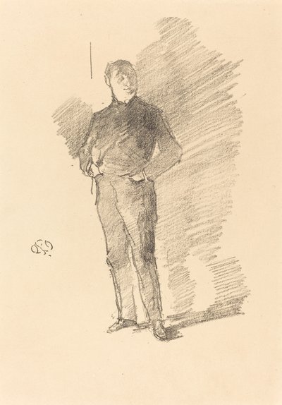 Study No. 2: Mr. Thomas Way by James Abbott McNeill Whistler