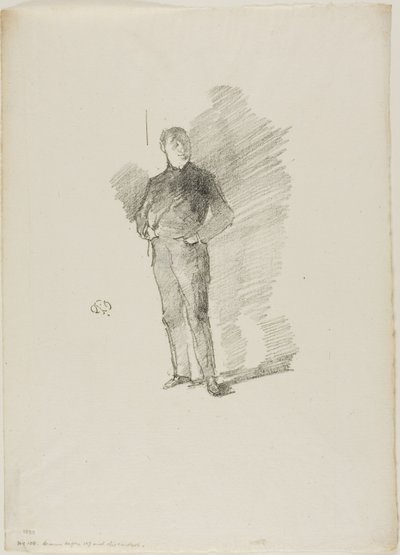 Study No. 2: Mr. Thomas Way by James Abbott McNeill Whistler