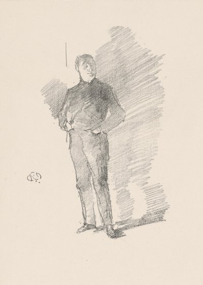 Study No. 2: Mr. Thomas Way by James Abbott McNeill Whistler