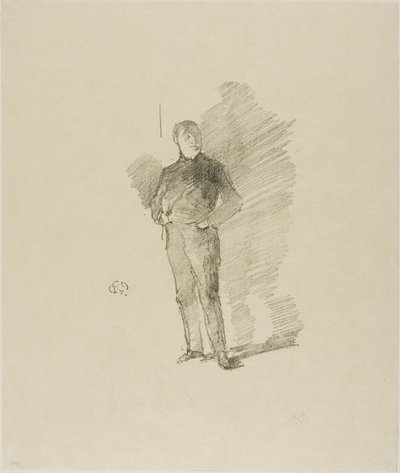 Study No. 2: Mr. Thomas Way by James Abbott McNeill Whistler