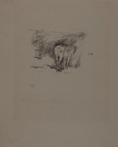 Study of a Horse by James Abbott McNeill Whistler