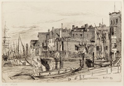 Thames Police by James Abbott McNeill Whistler
