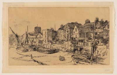 The "Adam and Eve," Old Chelsea by James Abbott McNeill Whistler