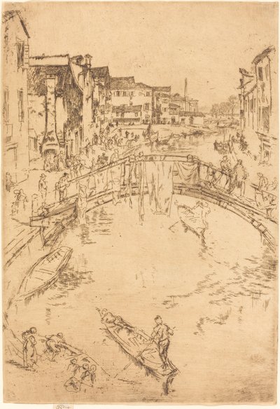 The Bridge by James Abbott McNeill Whistler