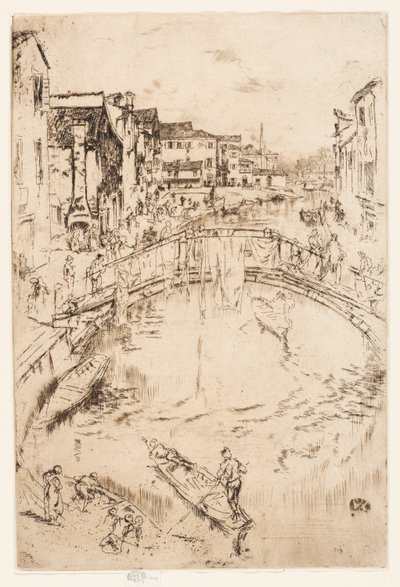 The Bridge, Santa Marta by James Abbott McNeill Whistler
