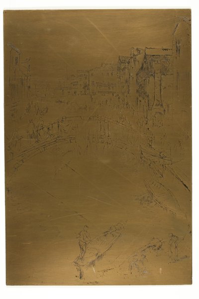 The Bridge, Santa Marta by James McNeill Whistler