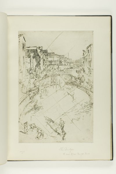 The Bridge, Santa Marta by James McNeill Whistler