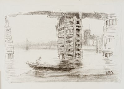 The Broad Bridge by James Abbott McNeill Whistler