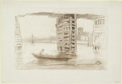 The Broad Bridge by James Abbott McNeill Whistler