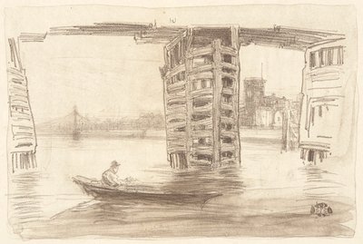 The Broad Bridge by James Abbott McNeill Whistler