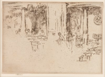 The Church- Brussels (Adoration) by James Abbott McNeill Whistler